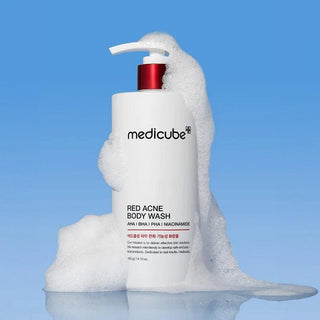 RED ACNE BODY WASH - Gel De Dus Anti Acnee Pentru Corp - skinseen.ro