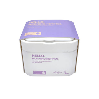 MORNING RETINOL MASK PACK - Set 30 De Masti Cu Retinol Pentru Regenerare - skinseen.ro