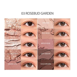 BETTER THAN PALETTE 03 ROSEBUD GARDEN - Paleta Farduri De Pleoape - skinseen.ro