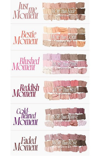 MORE MOOD EYESHADOW PALETTE 01 MORE THAN NUDE - Paleta Farduri De Pleoape 15 Culori - skinseen.ro