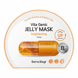 VITA GENIC BRIGHTENING JELLY MASK – Masca Tip Servetel Pentru Luminozitate, Uniformizare Si Hidratarea Tenului