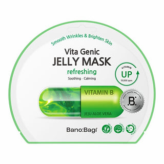 VITA GENIC REFRESHING JELLY MASK – Masca Tip Servetel Pentru Calmarea Pielii, Hidratare Și Revitalizare