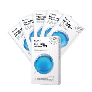 DERMASK VITAL HYDRA SOLUTION PRO - Set Masti De Fata Tip Servetel Pentru Hidratare - skinseen.ro